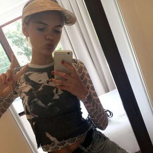 Long sleeved top stretch fit (xs to m)